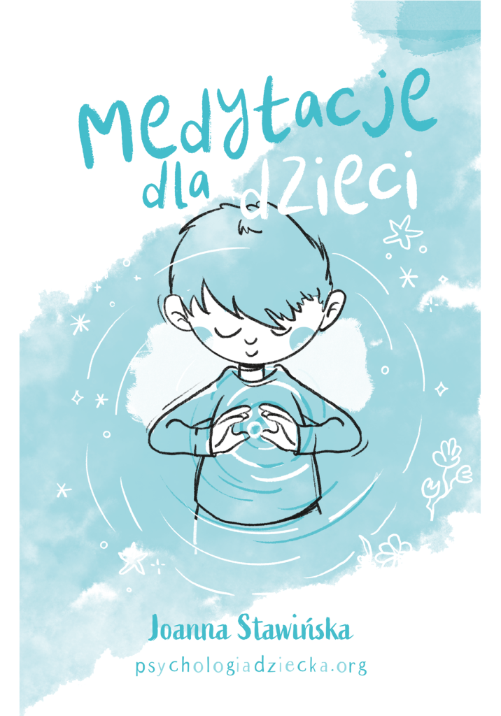 Medytacje dla dzieci Projektowanie książek ilustracje łamanie i skład