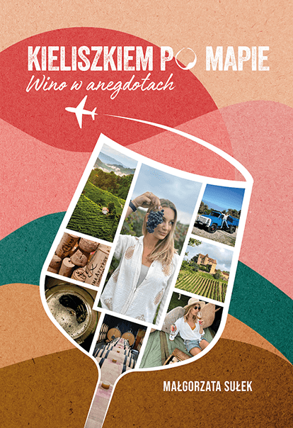 Kieliszkiem po mapie Miler Sułek Projektowanie książek